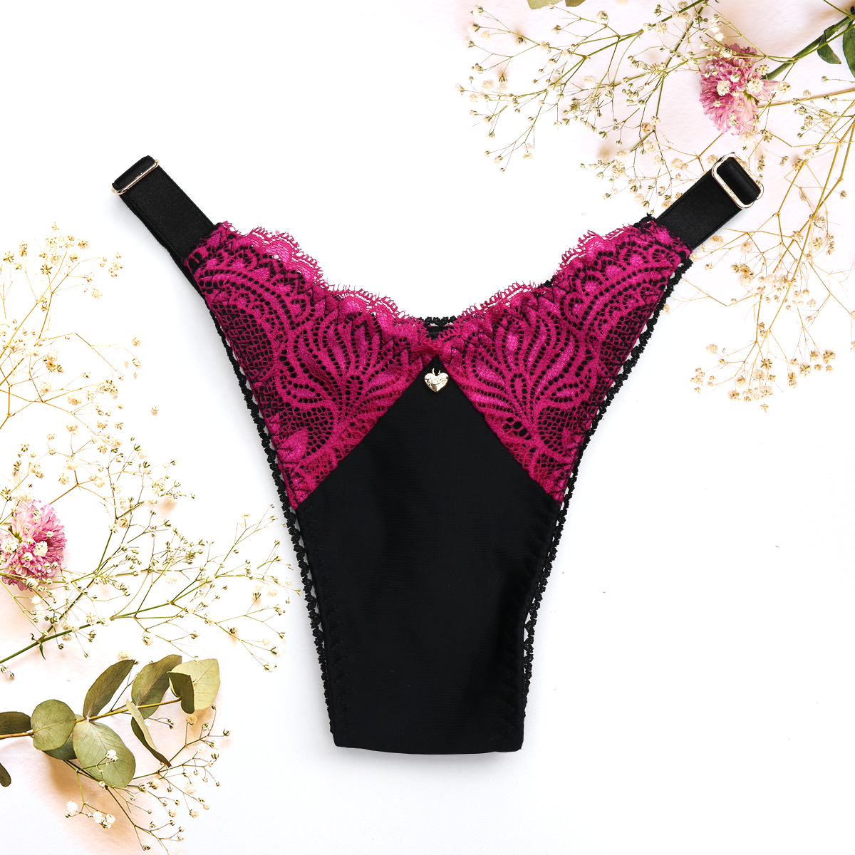 BELLA Tanga Trucadora para mujeres Trans Cabaret Rosé