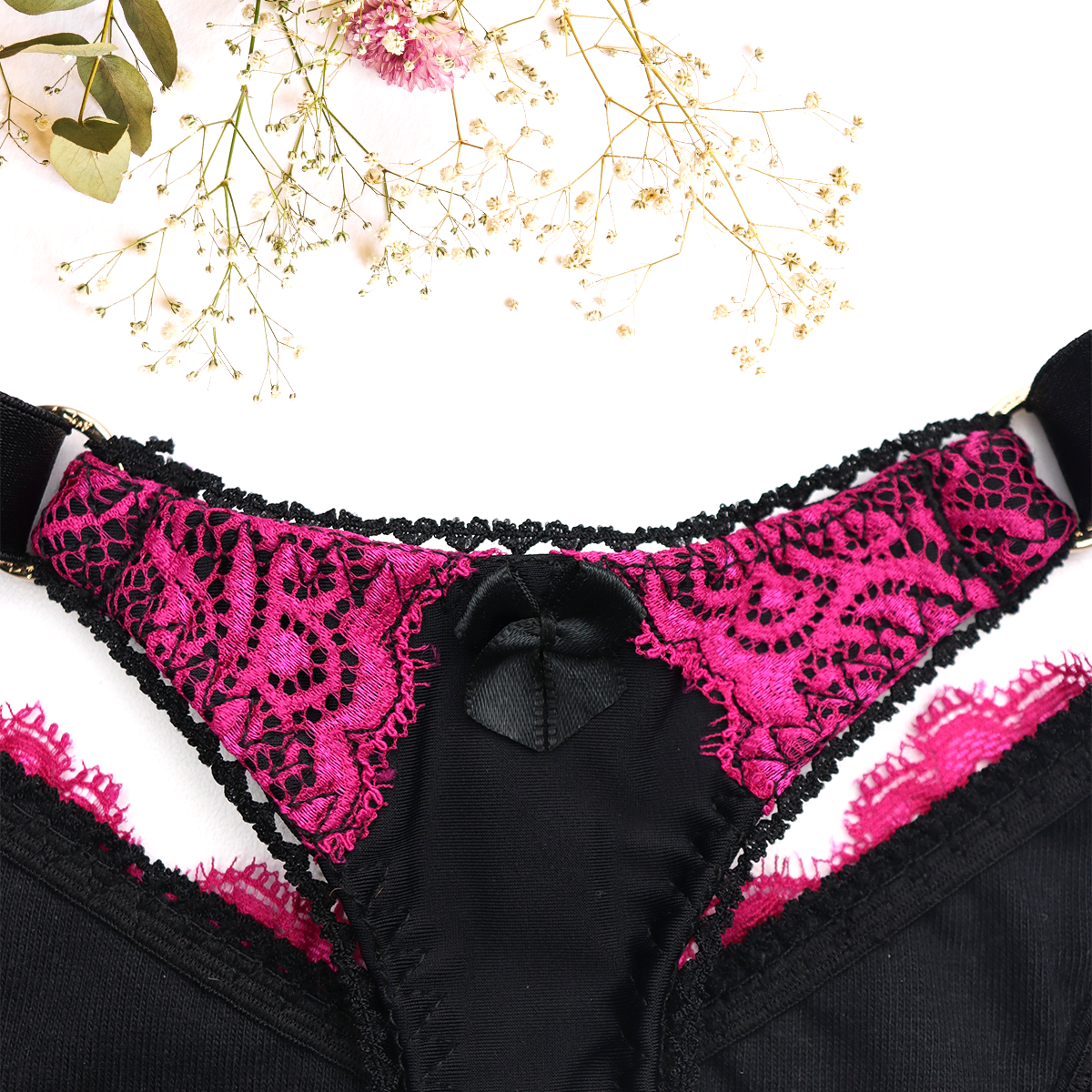 BELLA Tanga Trucadora para mujeres Trans Cabaret Rosé