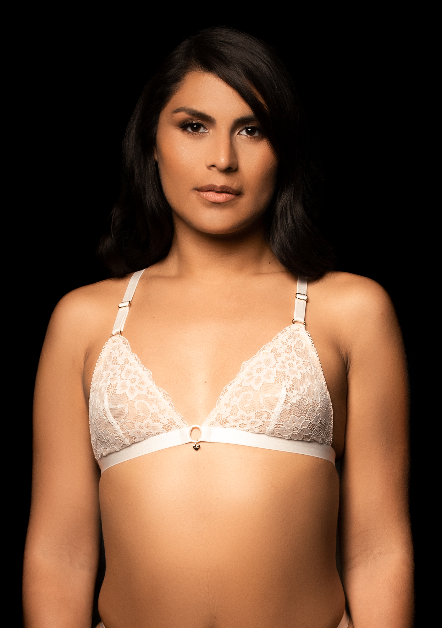MARIPOSA Bralette Bright White - Translenceria by Le Sexy