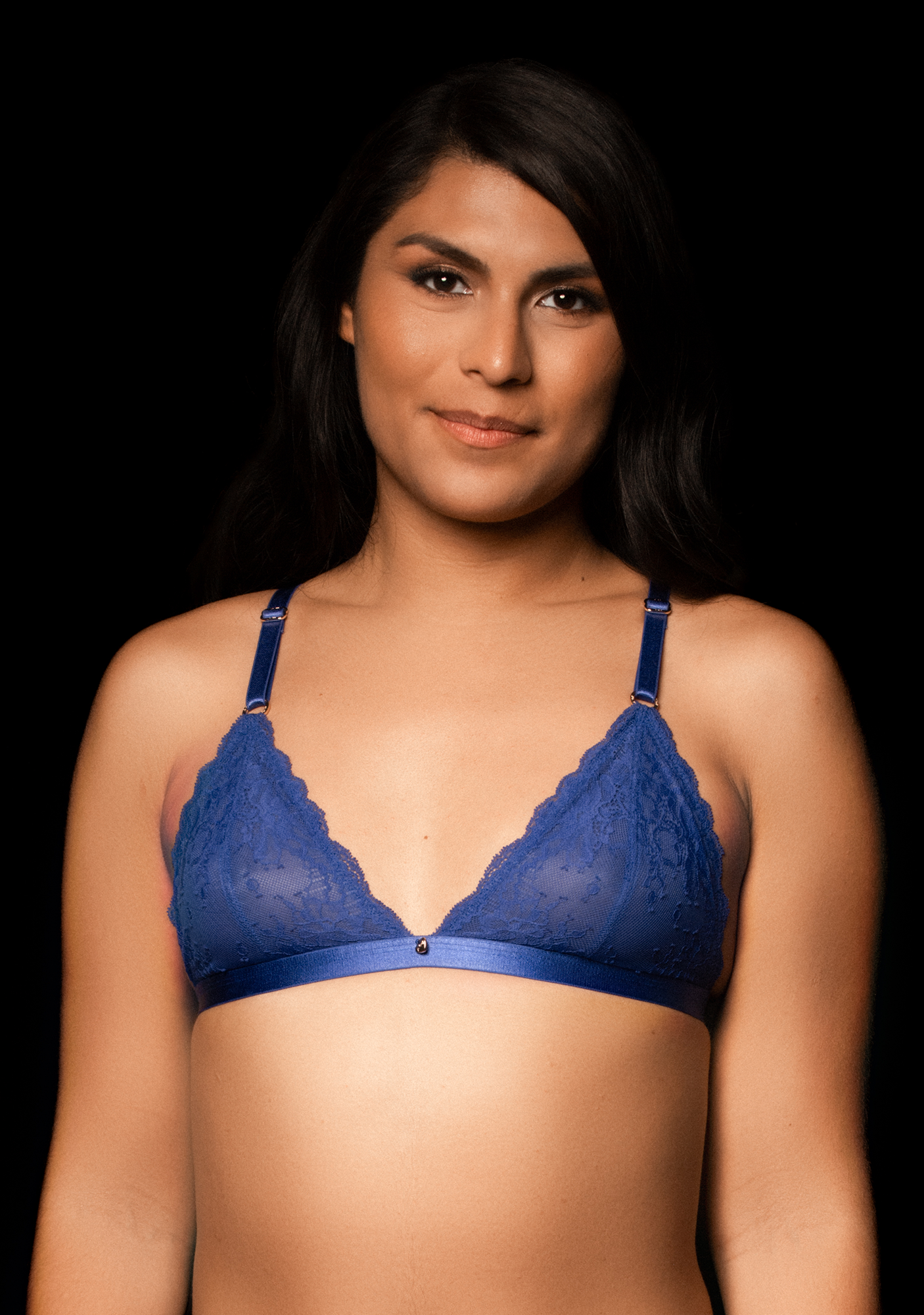 MARIPOSA Bralette Dazzling Blue - Translenceria by Le Sexy