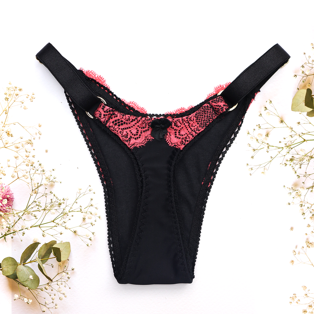 BELLA Tanga Trucadora para mujeres Trans Sugar Coral - Translenceria by Le Sexy