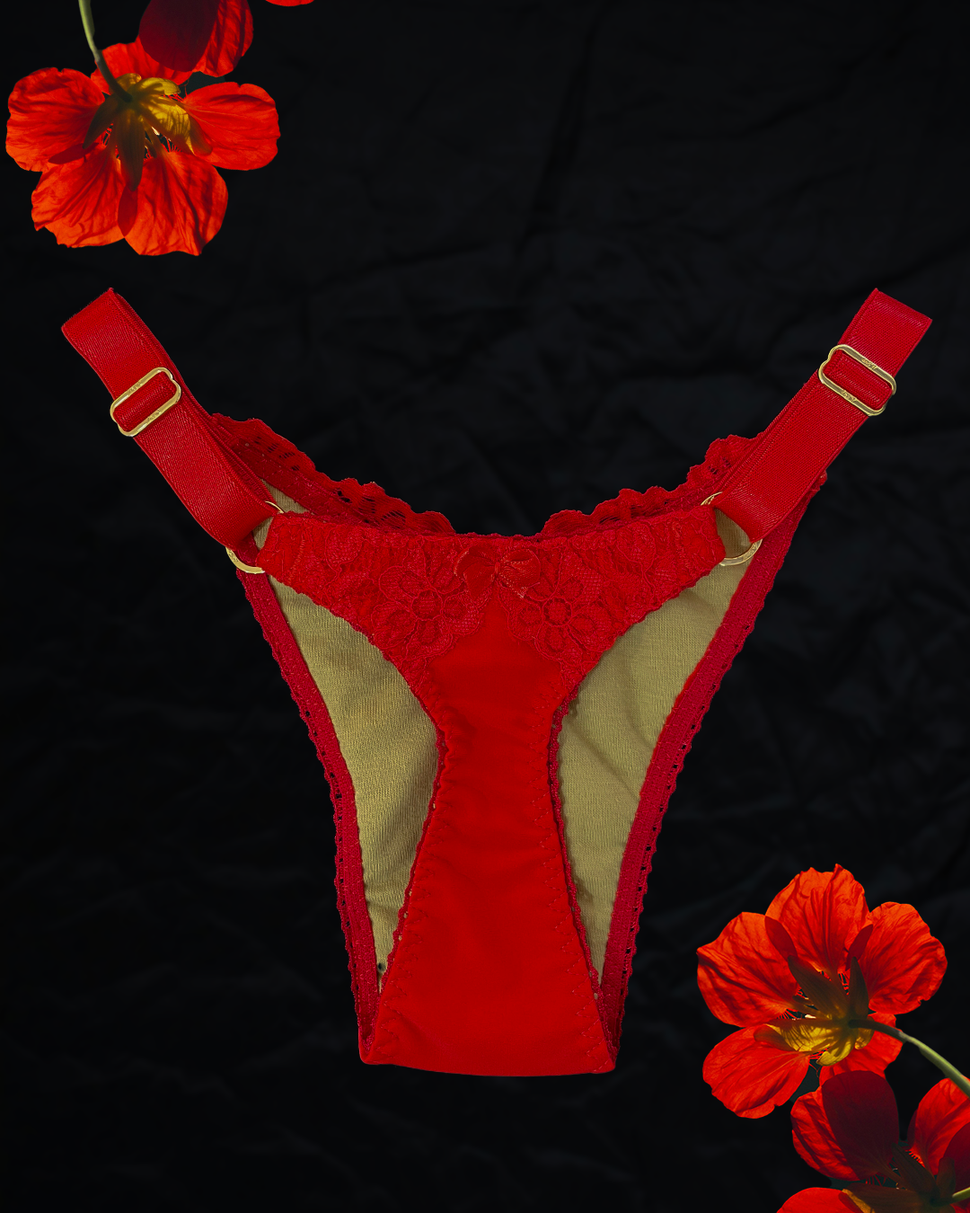 BELLA Tanga Trucadora para mujeres Trans Rouge - Translenceria by Le Sexy