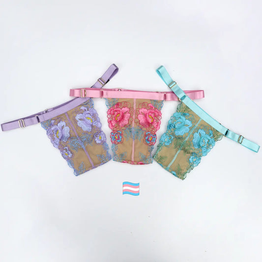 Pack 3 Tangas Trucadoras para mujeres Trans - Candy - Translenceria by Le Sexy